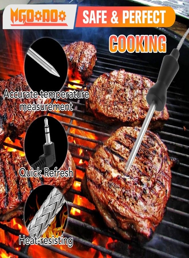 Mgoodoo Meat Temperature Probe Compatible with Ninja Grill AG400, AG400C, AG450,IG450CO Foodi Pro 5-in-1 Indoor Grill with Air Fry,Replacement for Ninja Air Fryer Grills Smart Thermometer Probe - Image 4